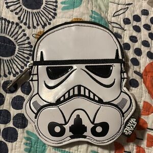 Loungefly Storm Trooper coin purse zipper pouch
